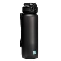 Бутылка для воды Line Art Grassa 800 мл чорний Фото