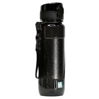 Пляшка для води Line Art Lens 600 мл чорний Фото