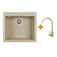 Мийка кухонна Adamant Univer Сахара + змішувач Фото