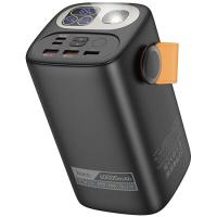 Батарея универсальная HOCO 60000mAh Astrum PD/100W, QC/3.0, LED lamp, Black Фото