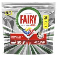 Таблетки для посудомоечных машин Fairy Platinum Plus All in One Lemon 25 шт. Фото