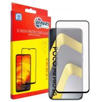 Скло захисне Dengos Full Glue POCO M8 Pro 5G Black Фото