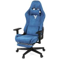 Крісло ігрове Аклас Герць RL (Оксамит Світло-синій) Фото