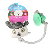 Игрушка для собак MISOKO&CO Лемур с веревкой 50 см Фото