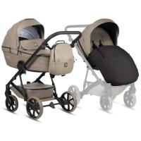 Коляска TUTIS 2 в 1 VIVA 6 plus (Leather Cappuccion) Фото