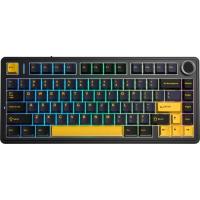 Клавіатура Aula F75 Pink Switch USB UA Black Фото