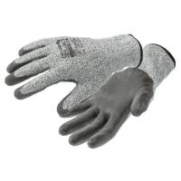 Защитные перчатки Hoegert FUHSE HT5K763-10 противопорезные с полиуретановым Фото