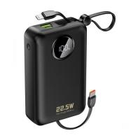 Батарея універсальна Dudao 20000mAh K14+ 22.5W, PD, QC, USB-A, USB-C(In/Out), Фото