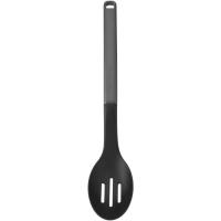Ложка кухарська KitchenAid Classic для сервірування з прорізами 34 см сірий Фото
