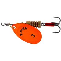 Блешня X-Fish Stark 6.5g 3 Nikel UV orange Фото