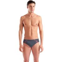 Плавки Arena Poseidonia Swim Briefs 009075-504 сірий, рожевий 8 Фото