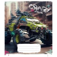 Тетрадь Школярик Monster trucks 48 листов клетка Фото