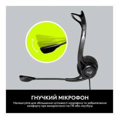 Наушники Logitech PC 960 Stereo Headset USB Фото 5