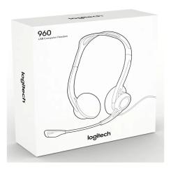Наушники Logitech PC 960 Stereo Headset USB Фото 8