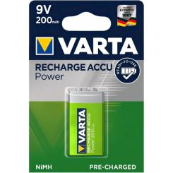 Аккумулятор Varta Крона Power Accu 6F22 9V 200m Фото