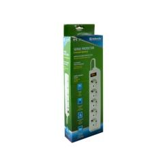 Сетевой фильтр питания Defender ES 5m 5 роз. white Фото 1