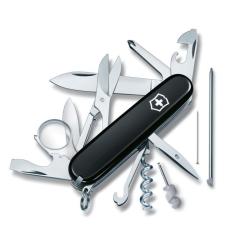 Нож Victorinox Explorer 91 мм Чорний Фото