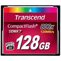Карта памяти Transcend Compact Flash Card 128Gb 800X Фото