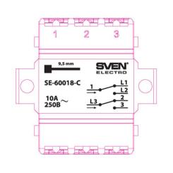 Переключатель Sven SE-60018-C cream Фото 2