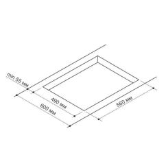 Варочная поверхность Pyramida PFG 647 WHITE LUXE Фото 7