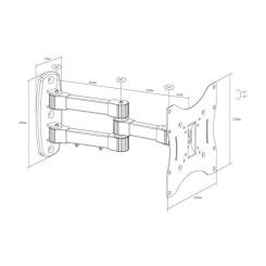 Кронштейн X-Digital STEEL SA245 Black Фото 2