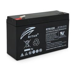 Батарея к ИБП Ritar RT6120A, 6V-12Ah Фото