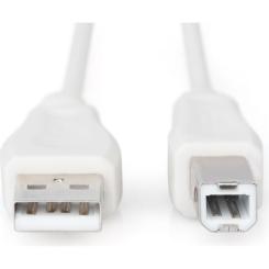 Кабель для принтера Digitus USB 2.0 AM/BM 3.0m Фото