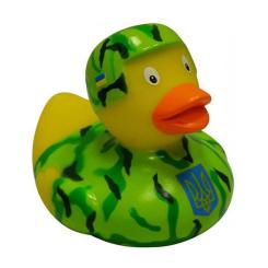 Игрушка для ванной Funny Ducks Милитари утка Фото 1
