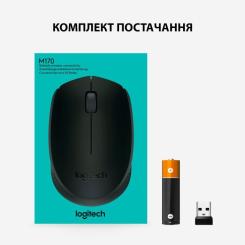 Мышка Logitech M170 Grey Фото 7