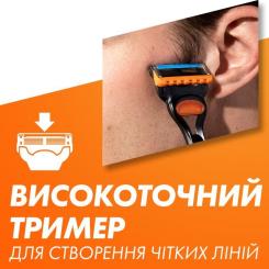 Сменные кассеты Gillette Fusion5 2 шт. Фото 7