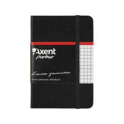 Книга записная Axent Partner, 95*140, 96sheets, square, black Фото
