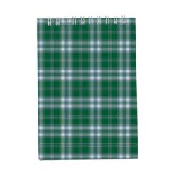 Блокнот Buromax spiral top, А5, 48sheets, square, green Фото
