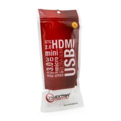 Переходник Extradigital Apple 30-pin to VGA 0.15m Фото 4