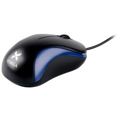 Мышка Vinga MS-882 black - blue Фото 2