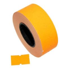 Этикет-лента Aurika 21х12 orange, 30 рул Фото