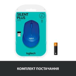 Мышка Logitech M330 Silent plus Blue Фото 6