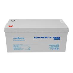 Батарея к ИБП LogicPower LPM MG 12В 200 Ач Фото 1