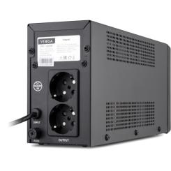 Источник бесперебойного питания Vinga LCD 600VA metal case Фото 2