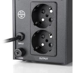 Источник бесперебойного питания Vinga LCD 600VA metal case Фото 3