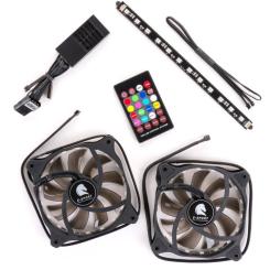 Кулер для корпуса Sama E-SPORT RGB KIT Фото