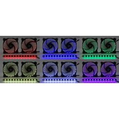 Кулер для корпуса Sama E-SPORT RGB KIT Фото 1