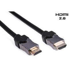 Кабель мультимедийный Vinga HDMI M to HDMI M 1.0m Фото