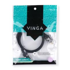 Кабель мультимедийный Vinga HDMI M to HDMI M 1.0m Фото 2