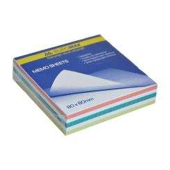 Бумага для заметок Buromax Zebra JOBMAX 80х80х20мм, glued Фото