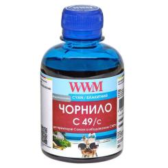 Чернила WWM CANON GI-490 200г Cyan Фото