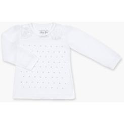 Кофта детская Breeze с шифоновыми рукавами и стразами Фото