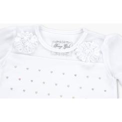 Кофта детская Breeze с шифоновыми рукавами и стразами Фото 2