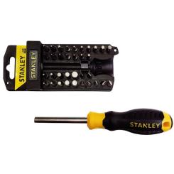 Набор отверток Stanley Multibit многофункциональная c 34 насадками Фото 1