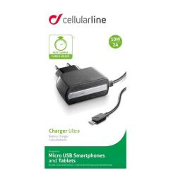 Зарядное устройство Cellularline 2A with cable 1,6m MicroUSB Фото 2