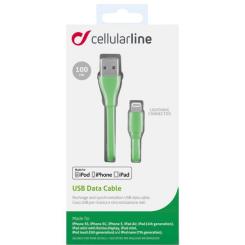Дата кабель Cellularline USB 2.0 AM to Lightning 1.0m green Фото 3